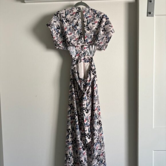 Boho style maxi dress with cutout back - size XS - Picture 3 of 4